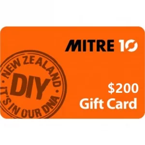 Mitre 10 $200 NZD Digital E-Gift Cards (Email Delivery)