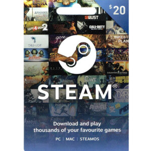 Steam Game $20 NZD Digital Gift Card (Email Delivery)