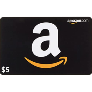 Amazon US $5 USD Digital Gift Cards (Email Delivery)