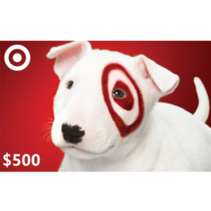 Target US $500 USD Digital Gift Card (Email Delivery)