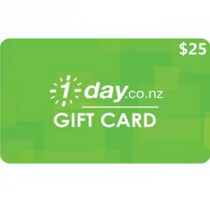 1-day $25 NZD Digital Gift Cards (Email Delivery)