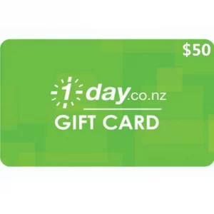 1-day $50 NZD Physical Gift Cards/Gift Vouchers (Express Delivery)