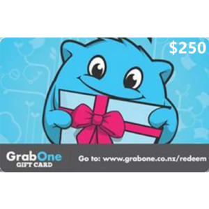 GrabOne $250 NZD Digital Gift Cards (Email Delivery)