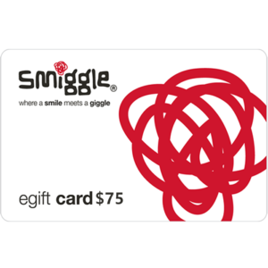 Smiggle $75 NZD Digital Gift Cards (Email Delivery)