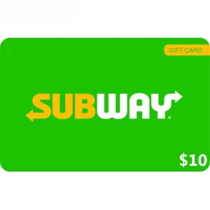 Subway $10 NZD Digital eGift Cards (Email Delivery)