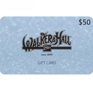 Walker & Hall $50 NZD Physical Gift Card (Express Delivery)