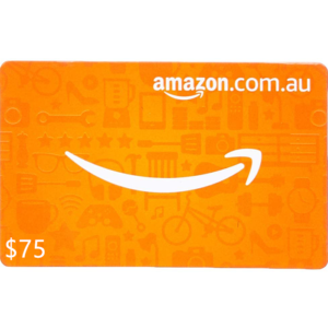 Amazon $75 AUD Digital Gift Card/Voucher (Email Delivery)